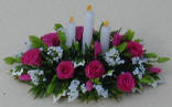 Roses, Gypsophilia and Ivy